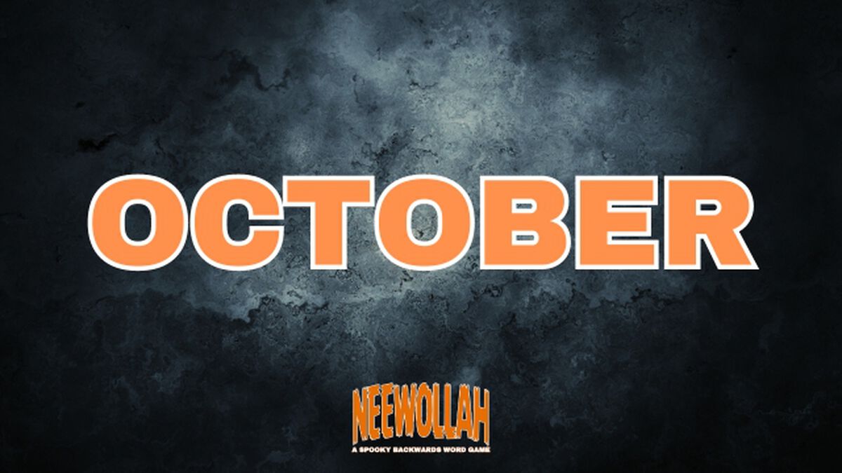 Neewollah: A Spooky Backwards Word Game image number null